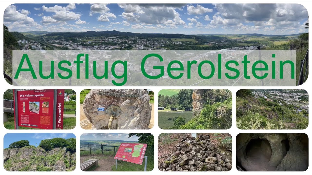 Ausflug Gerolstein - Dolomiten - Hustley - Munterley - Buchenloch-H&ouml;hle - Helenenquelle - Kyllpark