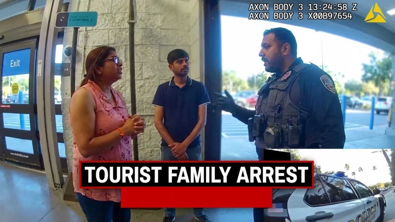 Tourist Family's Walmart Shoplifting Attempt Ends in Police Arrest
