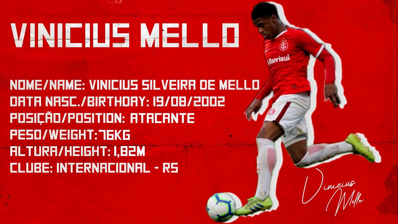 VINICIUS MELLO ATACANTE 2002 - INTERNACIONAL