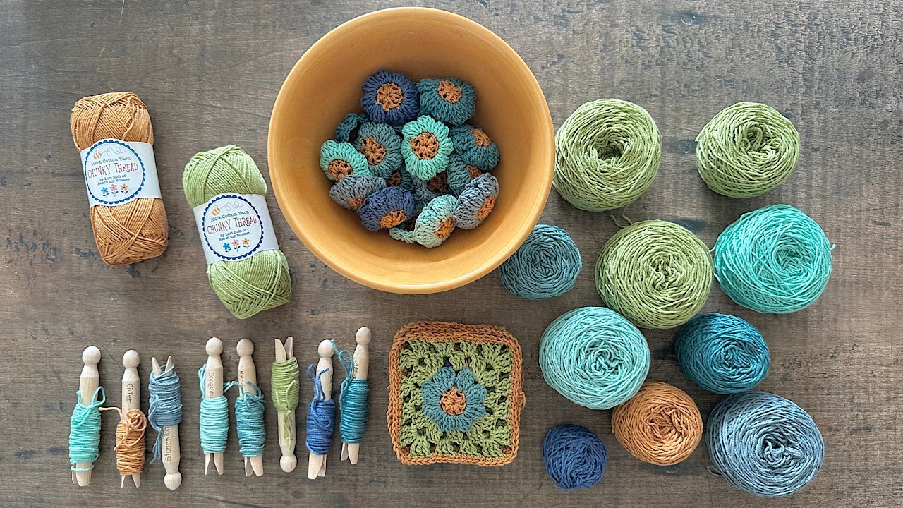 Crochet Floribunda Rose Pillow Part One!!