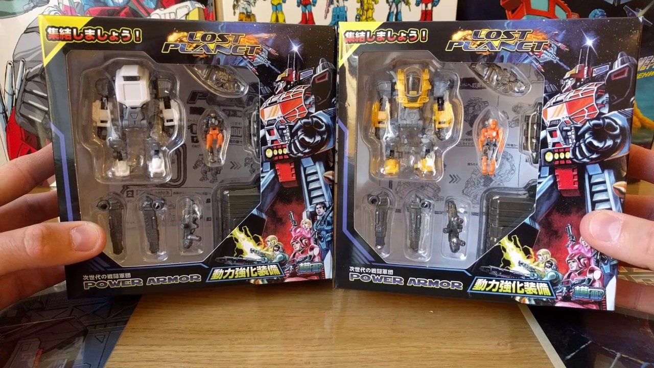 Diaclone DA08-09 Power Armor / Lost Planet MFT