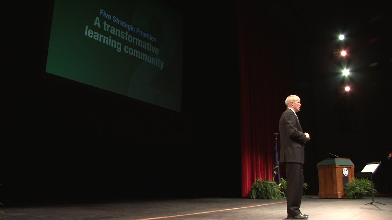 2014 State of the University Address at Binghamton University