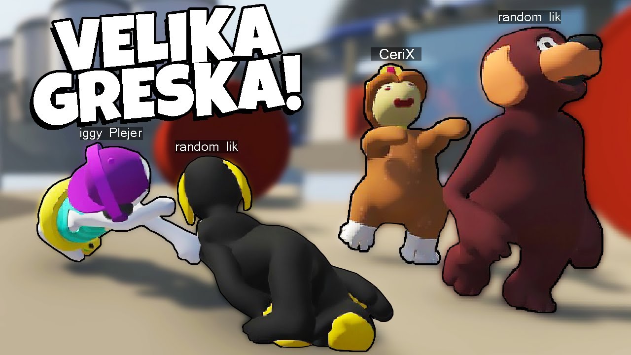 PRONASLI NAS LOBBY I NECE DA IZADJU! (Human Fall Flat)