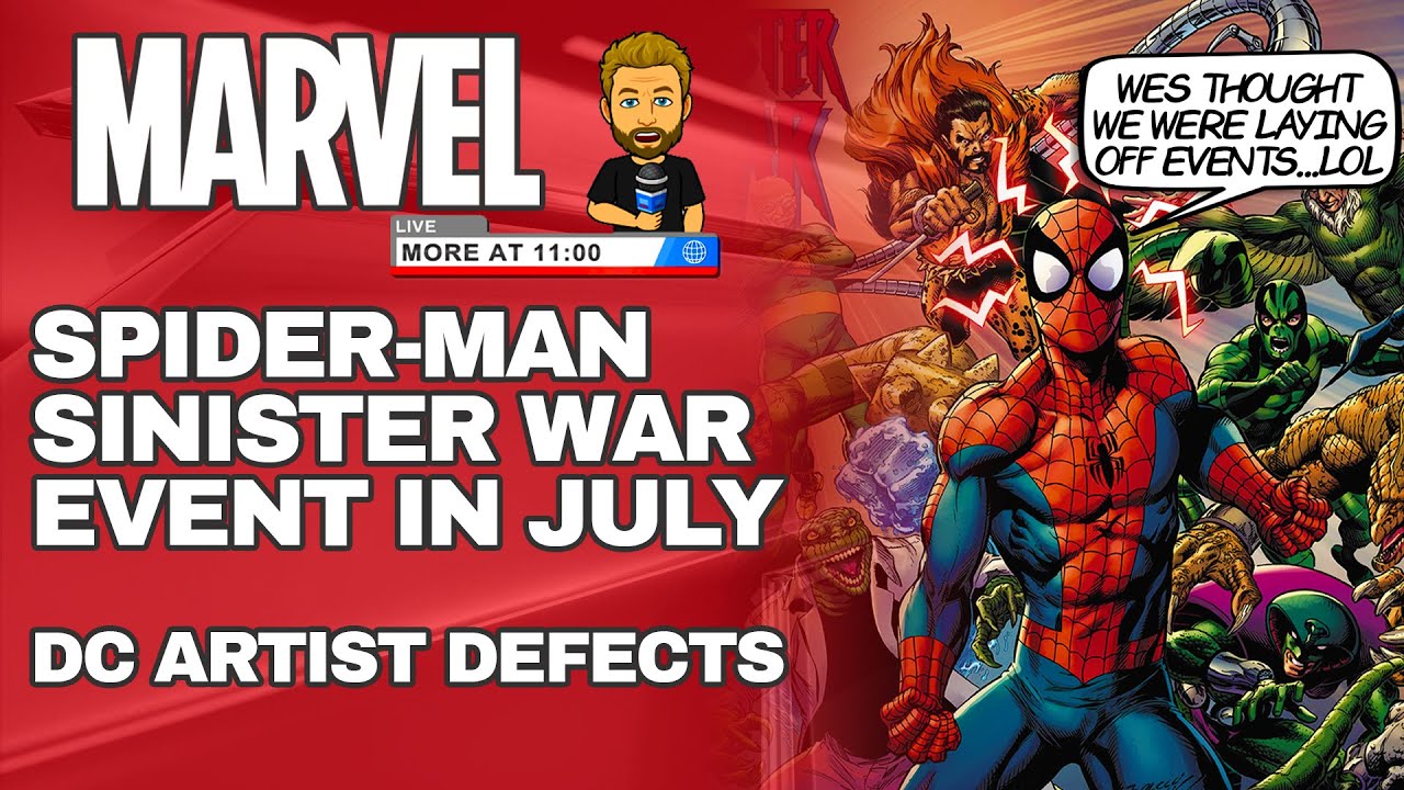 SINISTER WAR Event Coming in July, Bryan Hitch Working at Marvel!