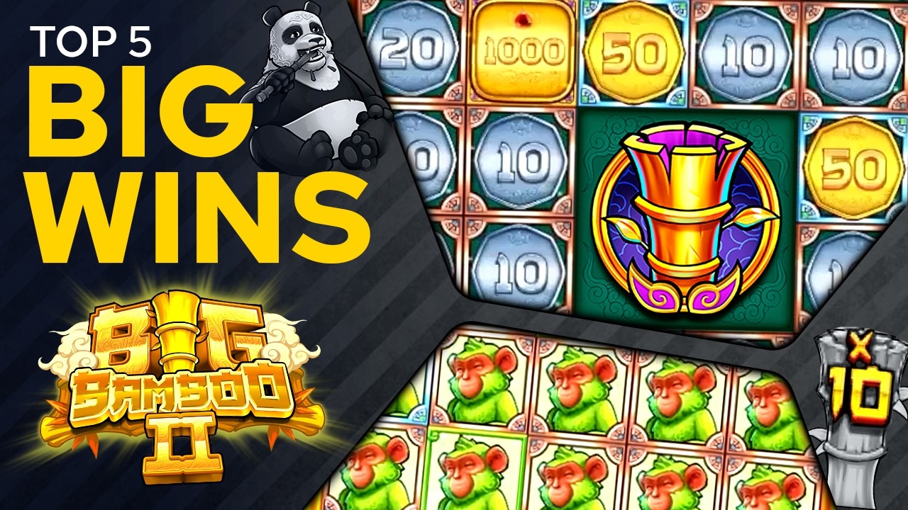 Топ-5 самых крупных выигрышей в слоте Big Bamboo 2