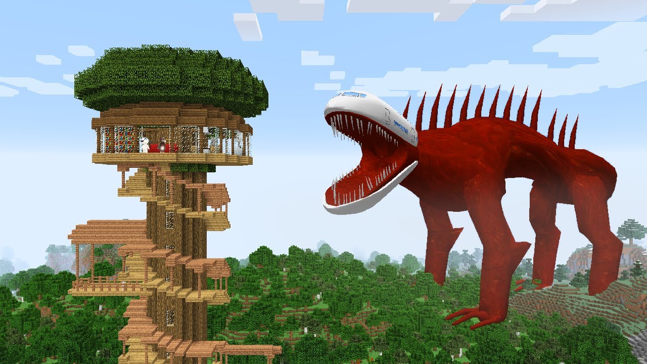 SURVIVING FROM SKY in Minecraft - Gameplay
