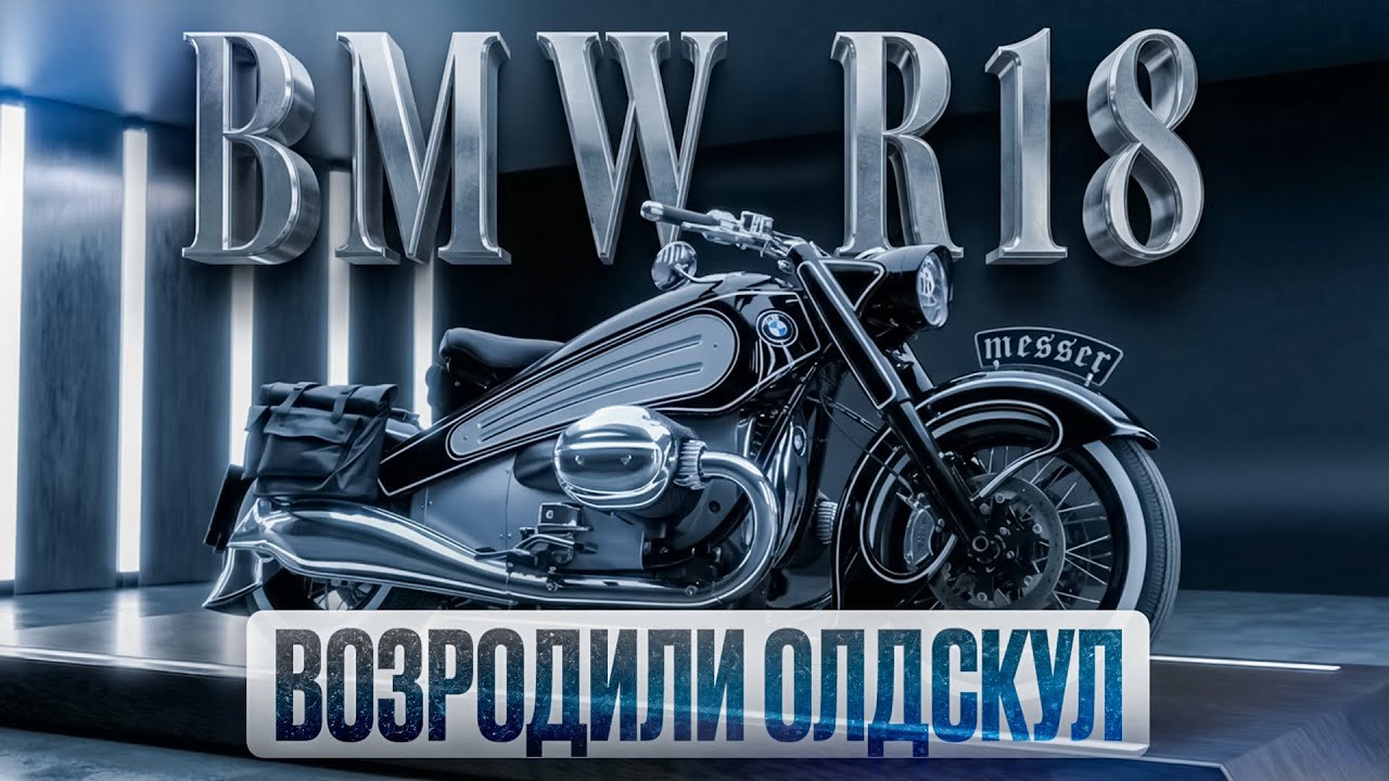 ОБЗОР НА КАСТОМ BMW R18