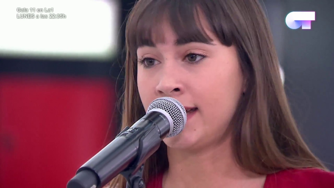 PROCURO OLVIDARTE - Aitana | Segundo pase de micros para la Gala 11 | OT 2017