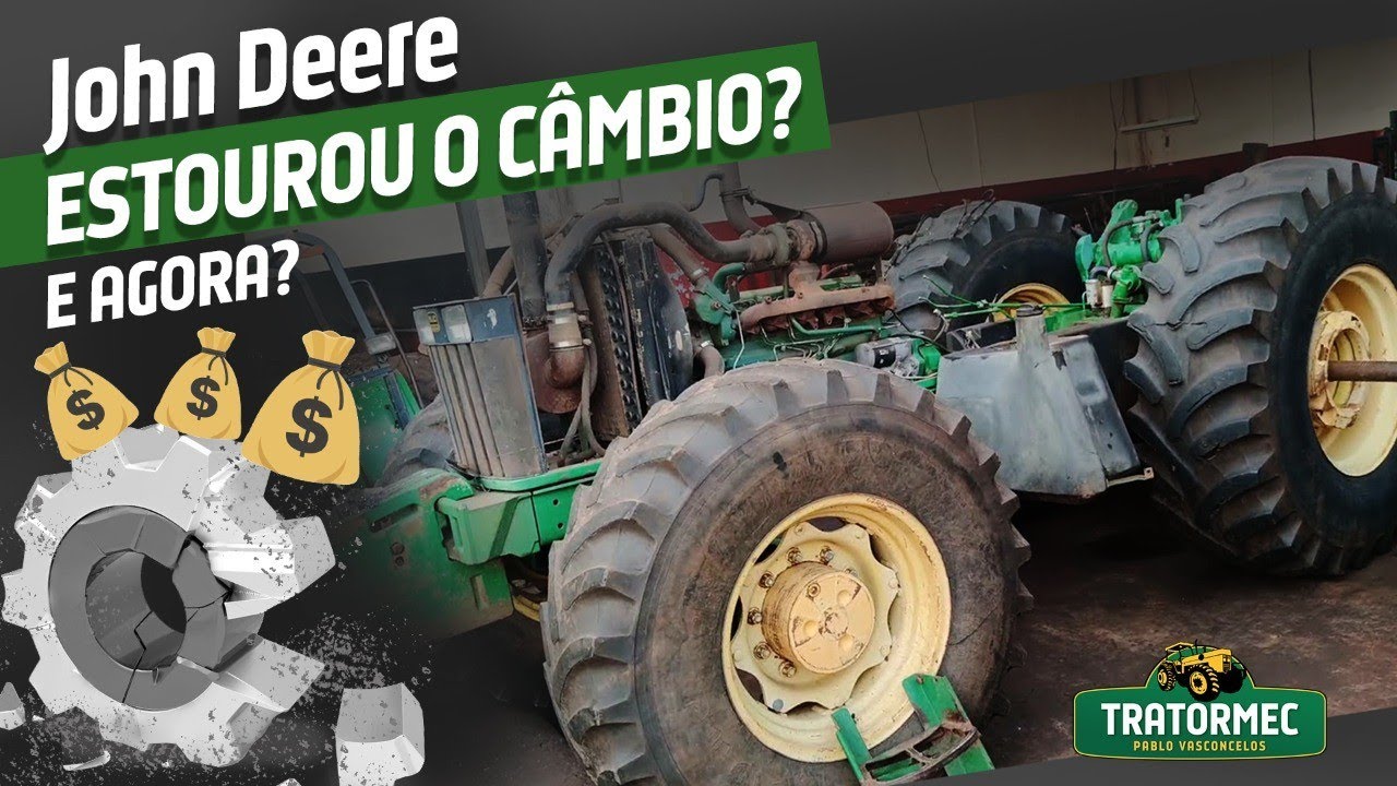 TRATORMEC... JONH-DEERE 7500 QUEBROU O POWER QUAD COMIGO,COMO ARRUMAR??QUAL VALOR??SAIBA O QUE FAZER