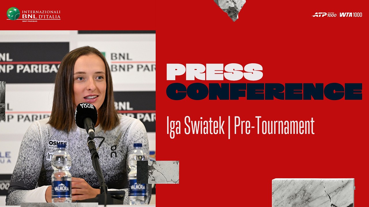 Iga Swiatek Press Conference | Pre-Tournament | Rome 2026
