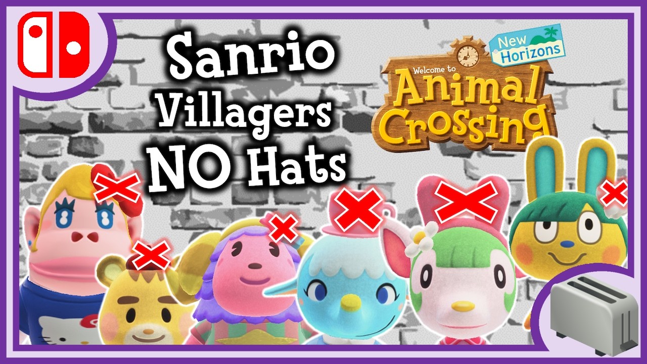 ACNH - Sanrio collab Villagers (No Hats)