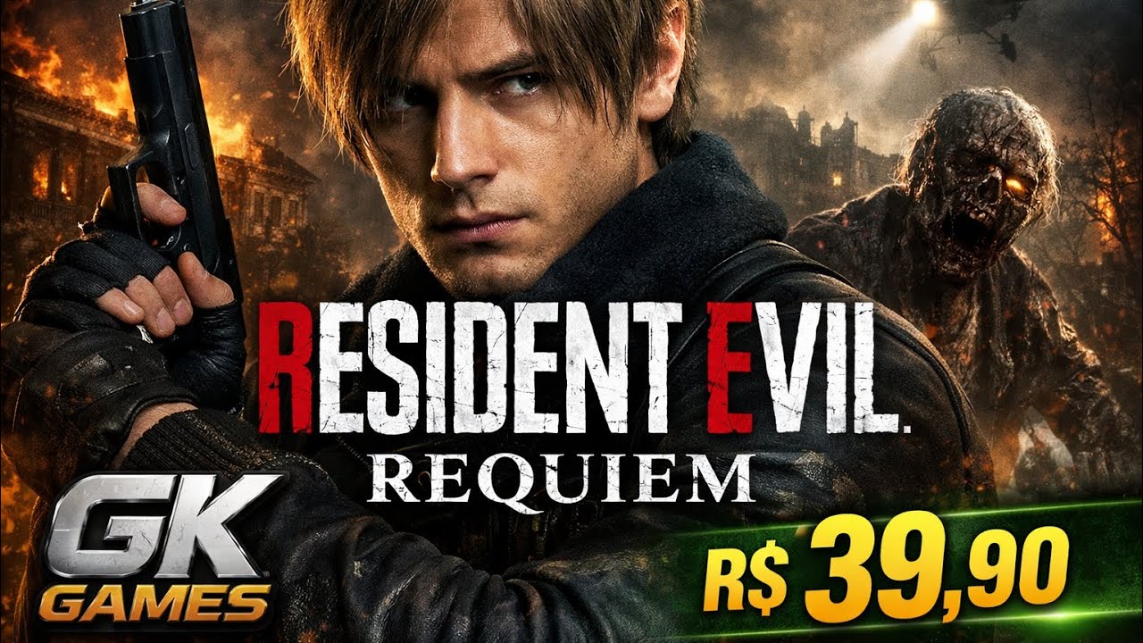 Resident Evil Requiem Por APENAS R$39,90 Para Xbox Series - GK GAMES