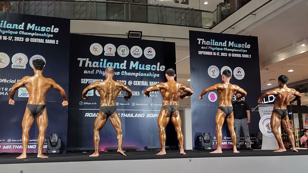 Thailand Muscle & Physique Championship 2023 MBB -65 kg.