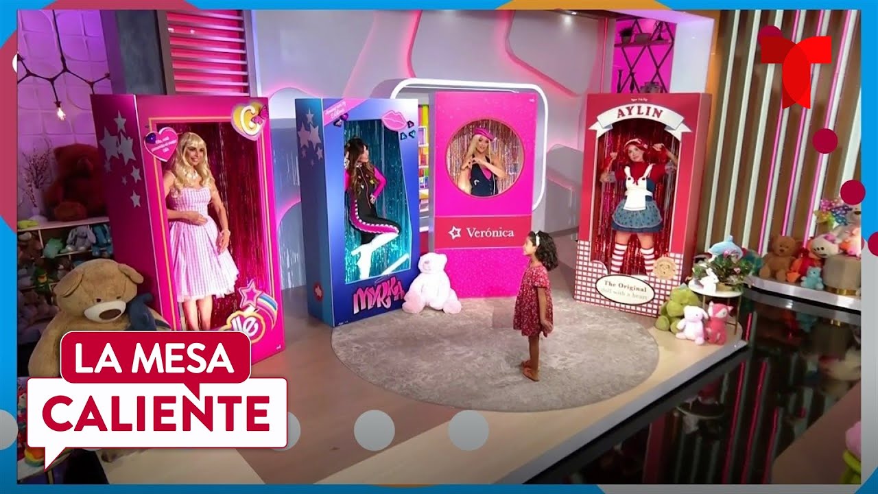 Nuestras conductoras festejan Halloween vestidas de muñeca | La Mesa Caliente