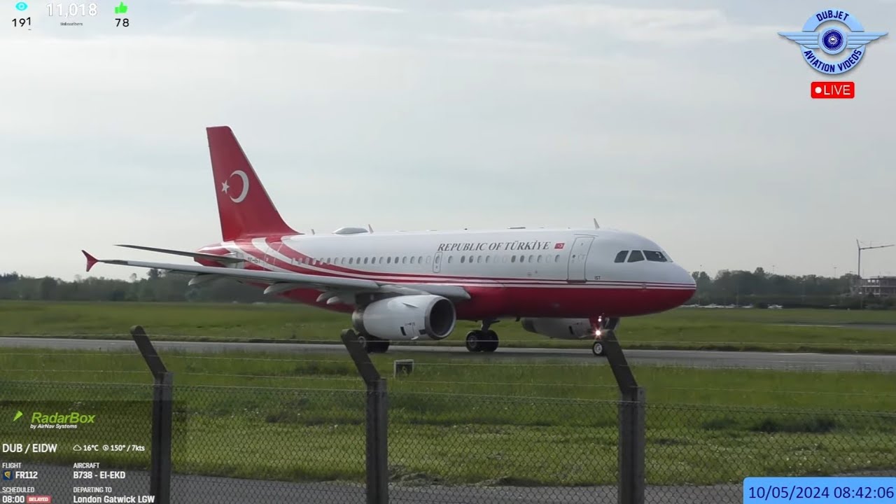 Friday Flights Reverse Ops - Dublin Airport LIVE Planespotting ✈️ 10/05/2024