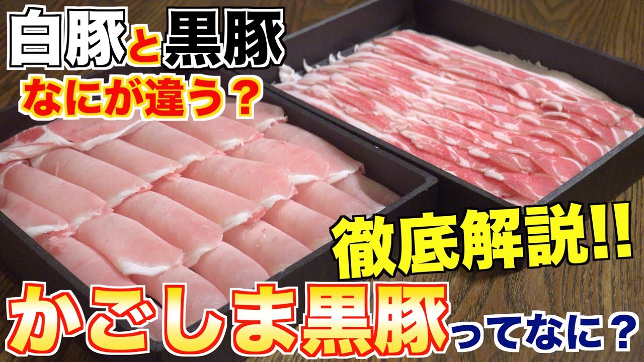 【ブランド豚】かごしま黒豚ってなに？魅力を紹介