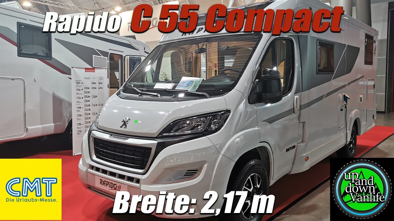 Rapido C 55 - CMT 23 - serienmäßig Dieselheizung + Hubbett - Breite 2,17m - Länge 6,72m