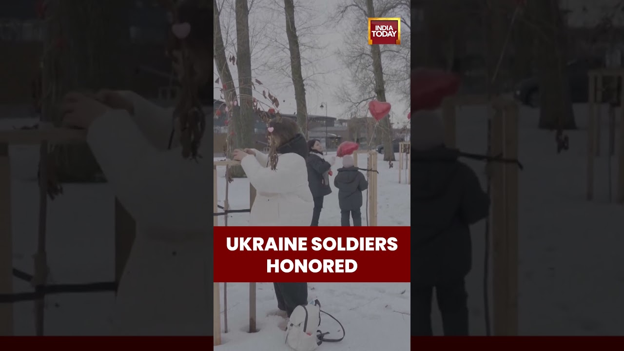 Ukraine Honors Fallen Soldiers | Kyiv Valentine&rsquo;s Day Tribute 2026
