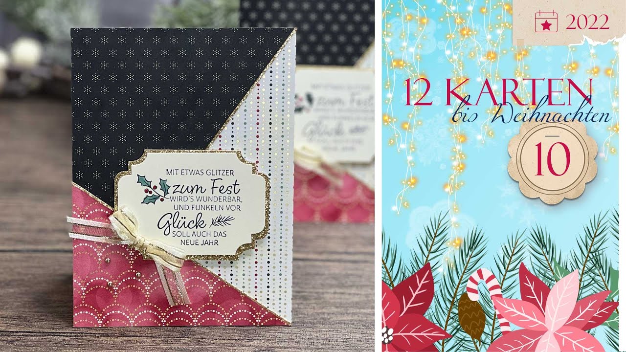 12 Karten bis Weihnachten 2022 | Folge 9.10 | Allerbeste Grüße & Im schönsten Licht