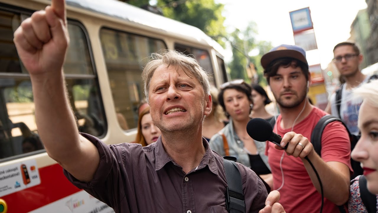 Procházka po Smíchově: Liberatura s Jáchymem Topolem