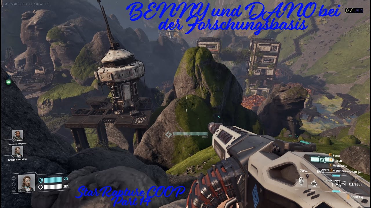 StarRapture COOP Part 14 BENNY und DANO bei der Forschungsbasis  4K