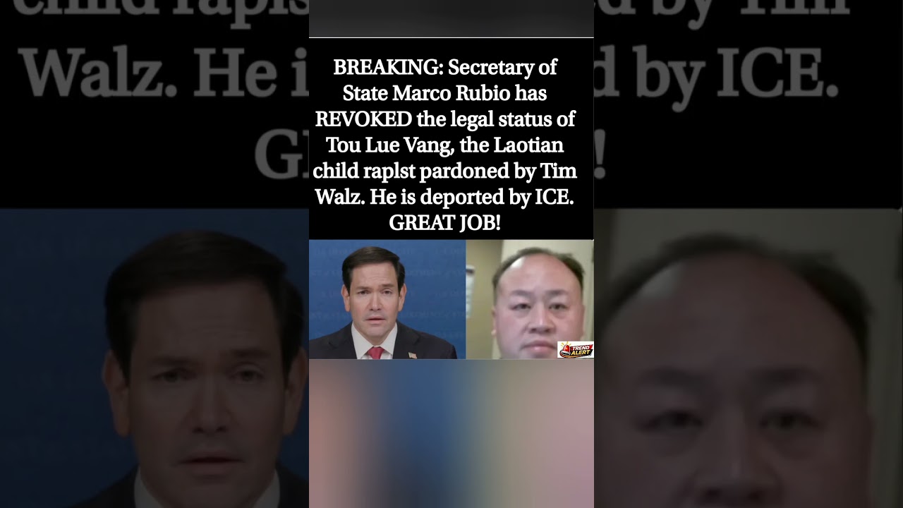 Marco Rubio revokes Tou Lue Vang&rsquo;s status! 🚫🇺🇸#marcorubio #nationalsecurity