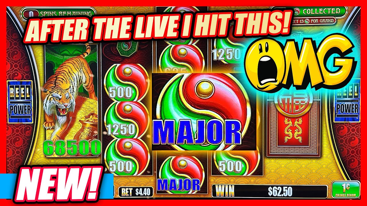 AFTER MY LIVE STREAM I HIT THIS HUGE WIN ON A NEW SLOT MACHINE ➜ FORTUNE HARMONY TIGER & DRAGON