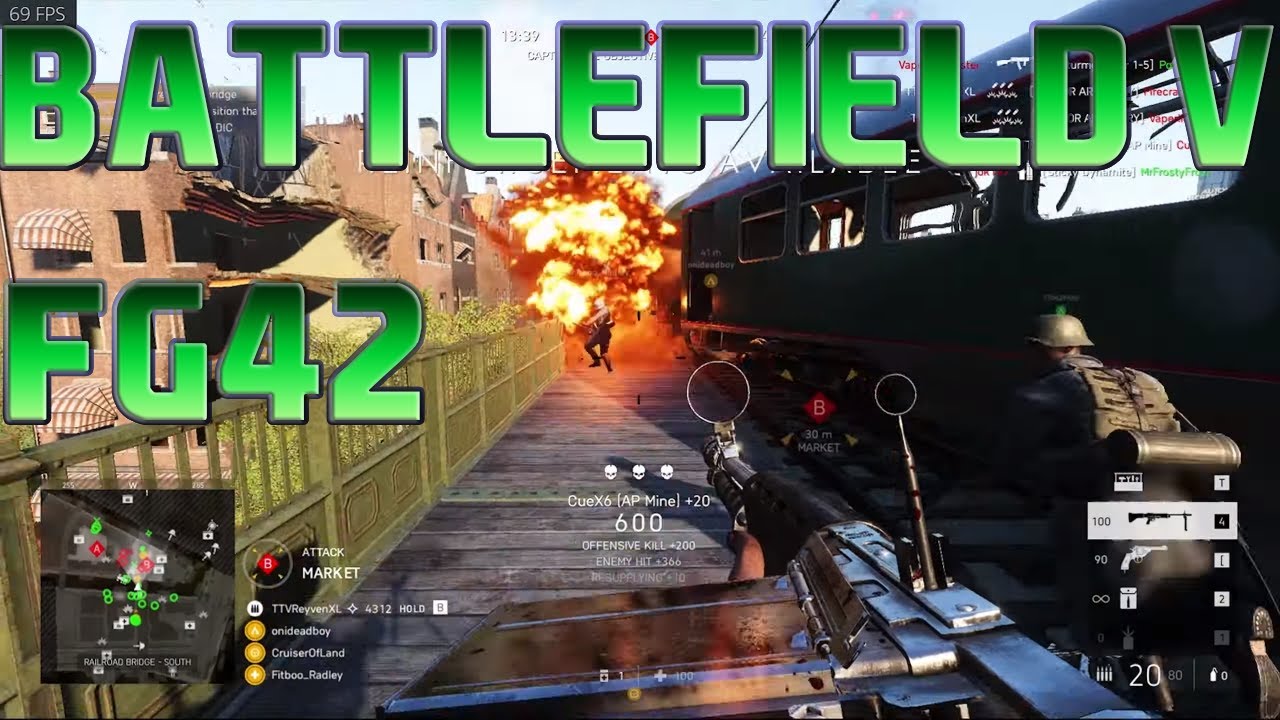 Battlefield V Best Support Gun FG42 |148-26