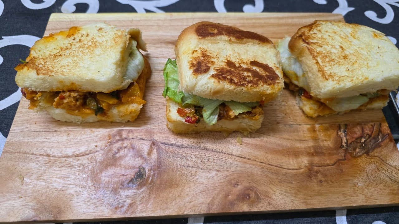 Chicken Cheese Brioche Toast || Eid Recipes