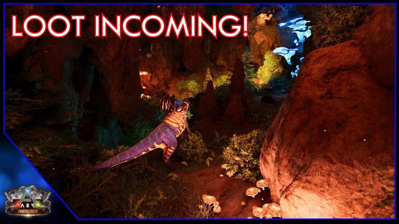 The Onyx Caverns Cave Has OP Loot! | Ark Svartalfheim EP16