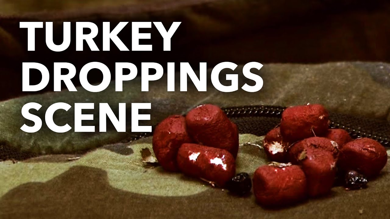 ThanksKilling Scene - Turkey Droppings On Billy's Chest