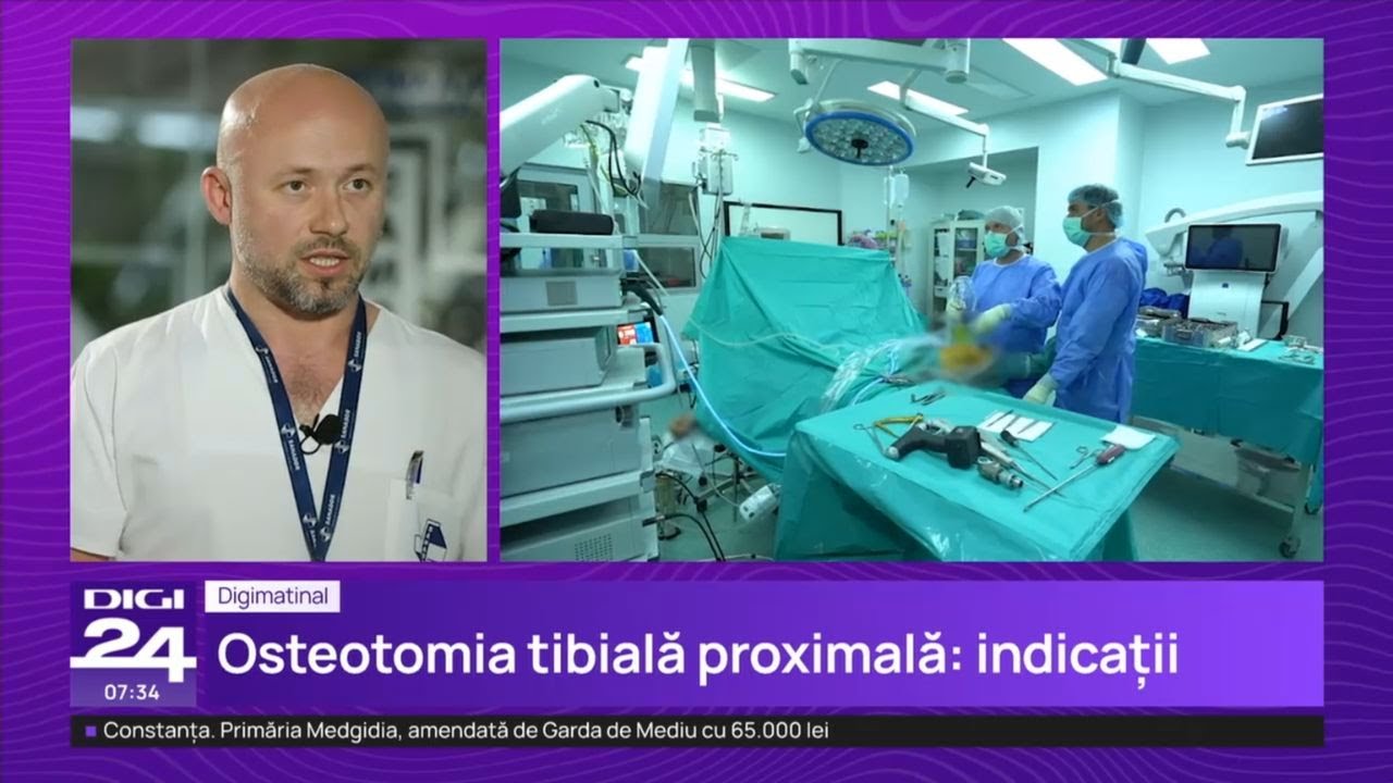 Osteotomia tibială proximală – Dr. Răzvan Dragomir | Spitalul Clinic SANADOR