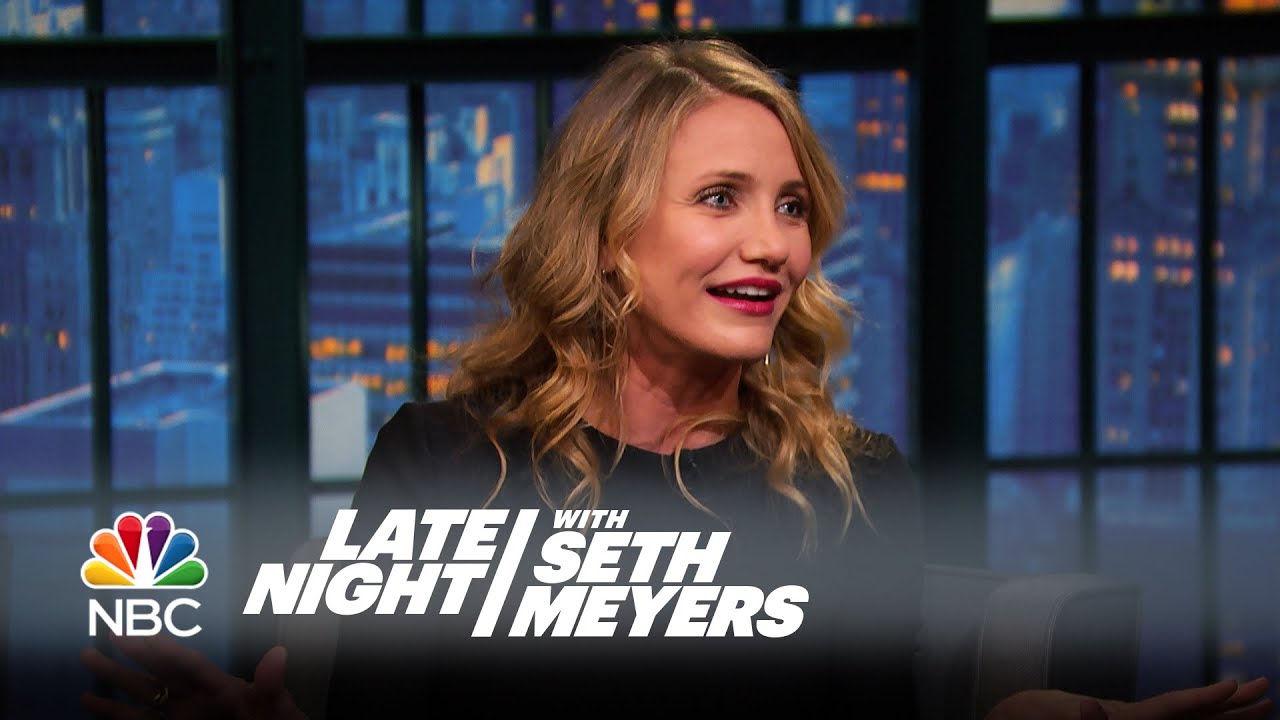 Cameron Diaz Loved Yelling at the Kids in Annie - Late Night with Seth Meyers