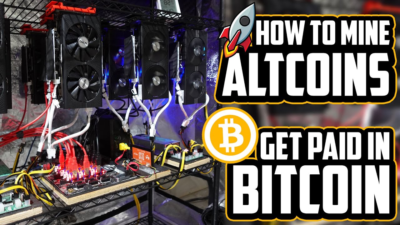 How To Get Paid In Bitcoin From Mining Ravencoin, ERGO & More!