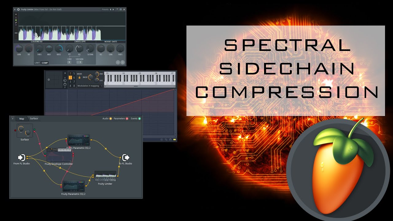 Spectral Split Sidechain Compression - Keep Busy Mixes Cleaner (Free FL Studio Patcher Preset)