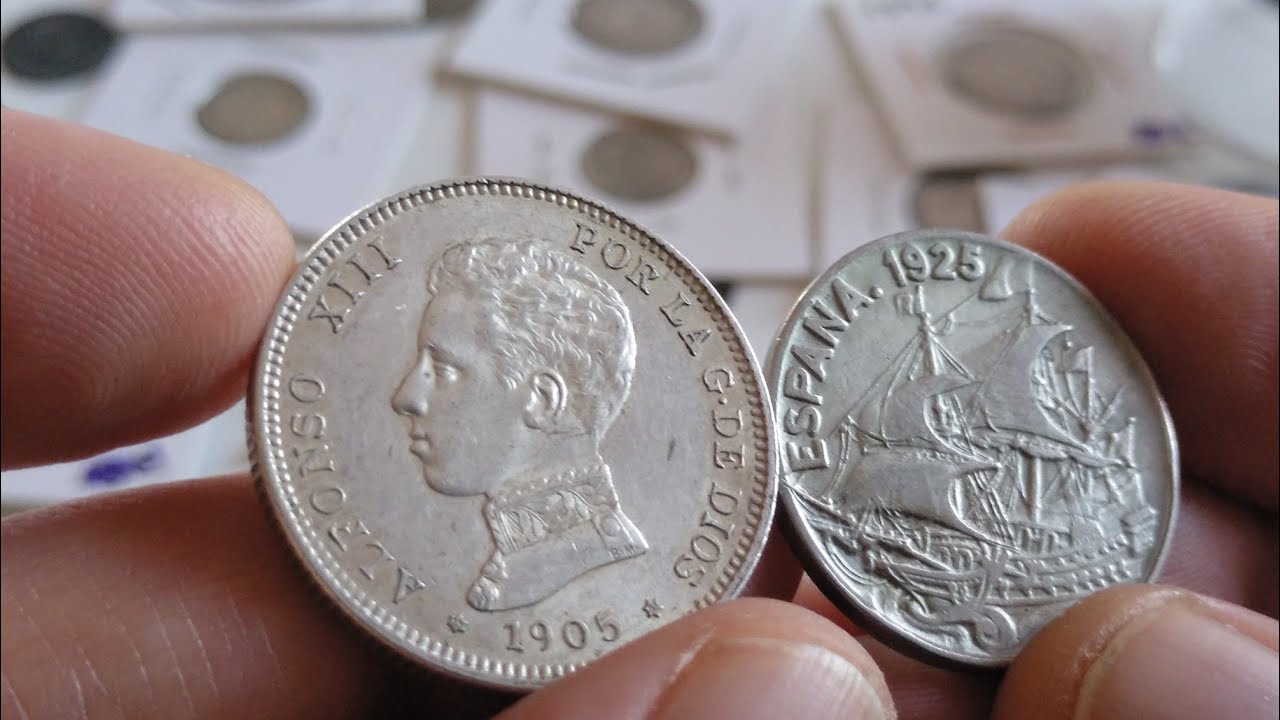 Las monedas de Alfonso XIII. España 1885 - 1931.