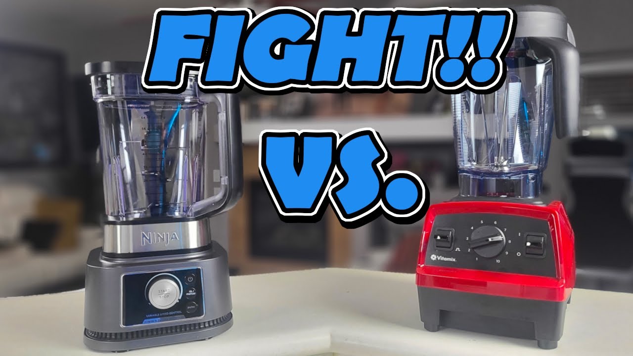 Vitamix E320 VS. Ninja Foodi Power Blender! | The ULTIMATE Blender Comparison!
