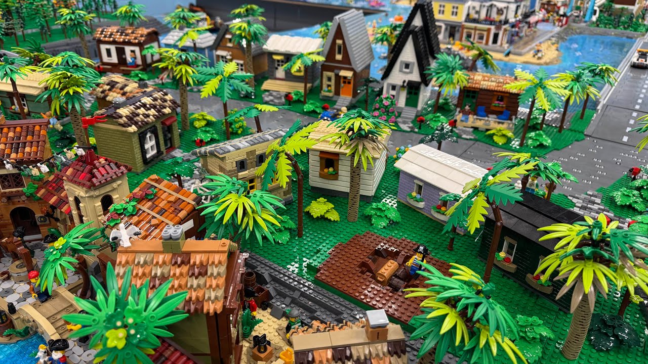 LEGO City Island Update and 350 TREES!