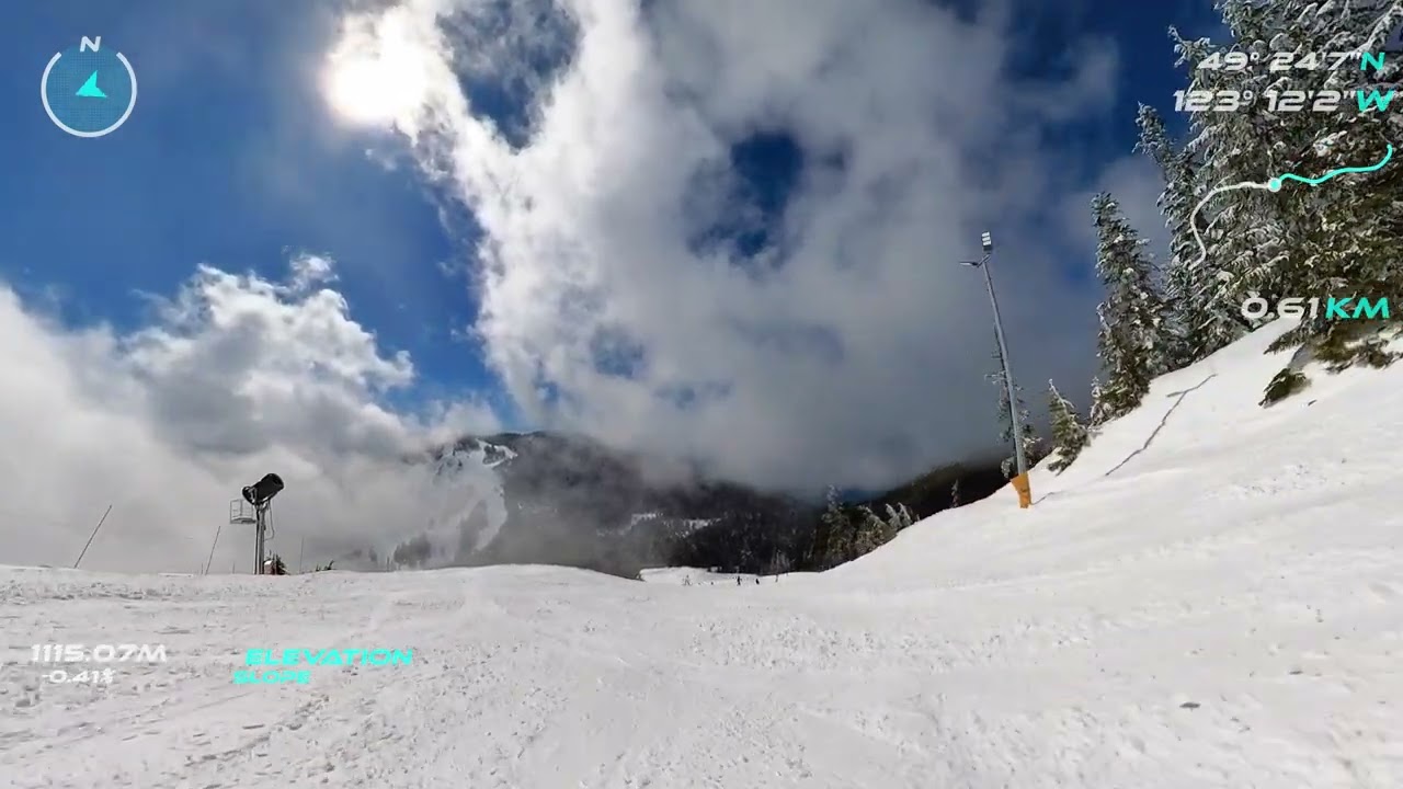 Cypress Mountain Lions Express Quad Chair → Horizon  → Eagle Express Quad Chair FPV 03/04/2023