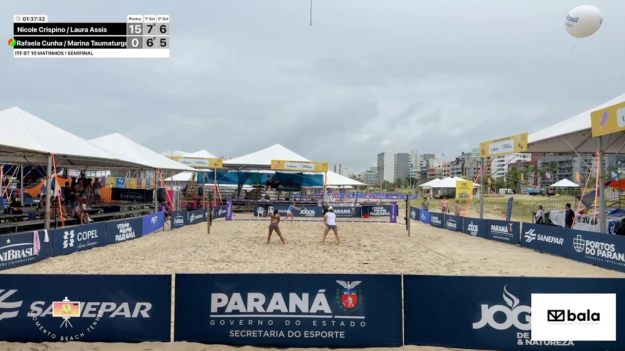 ITF BT 10 Matinhos/PR ! SEMIFINAL FEM.