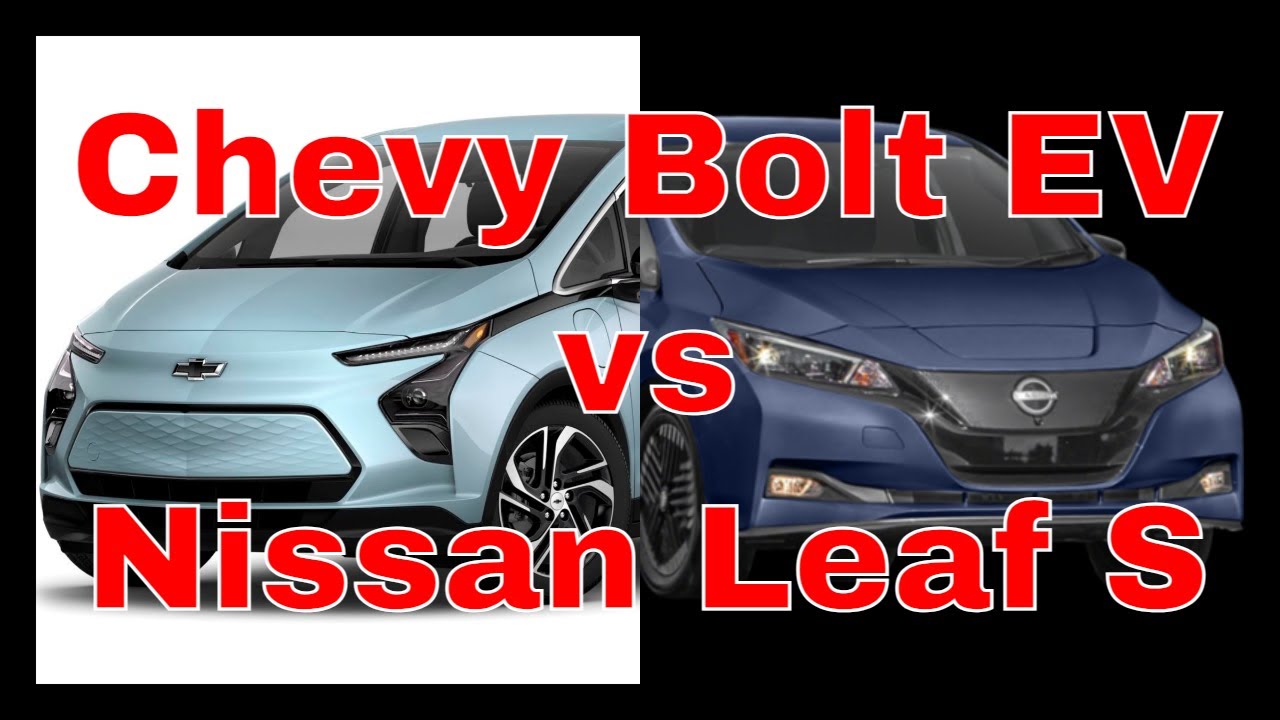 2023 Chevrolet Bolt EV 1LT vs Nissan LEAF S (Side by Side Comparison)