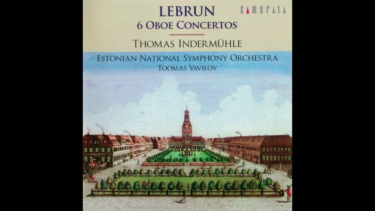 Lebrun - Oboe Concerto No. 5 C Major - Thomas Indermühle