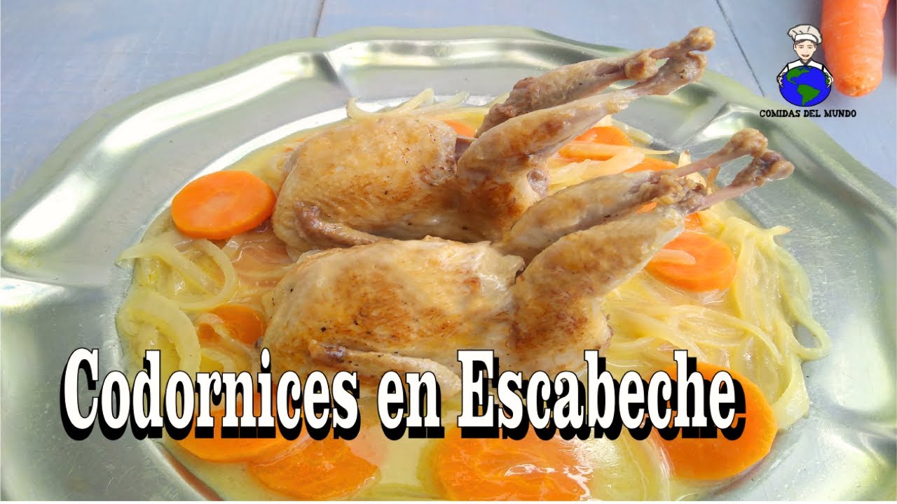 Como Hacer Codornices en Escabeche muy Fácil