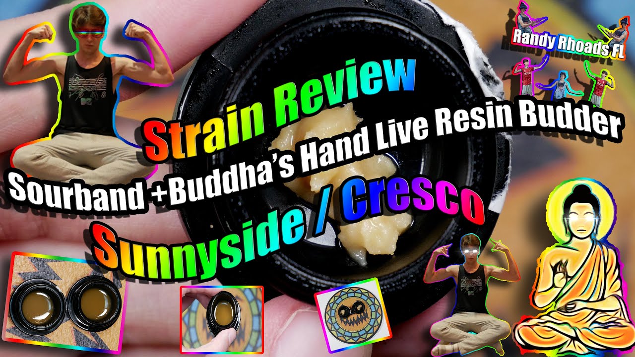Cresco Live Resin Budder: Sourband and Buddha's Hand from Sunnyside | Strain Review (MEGA FIRE🔥)