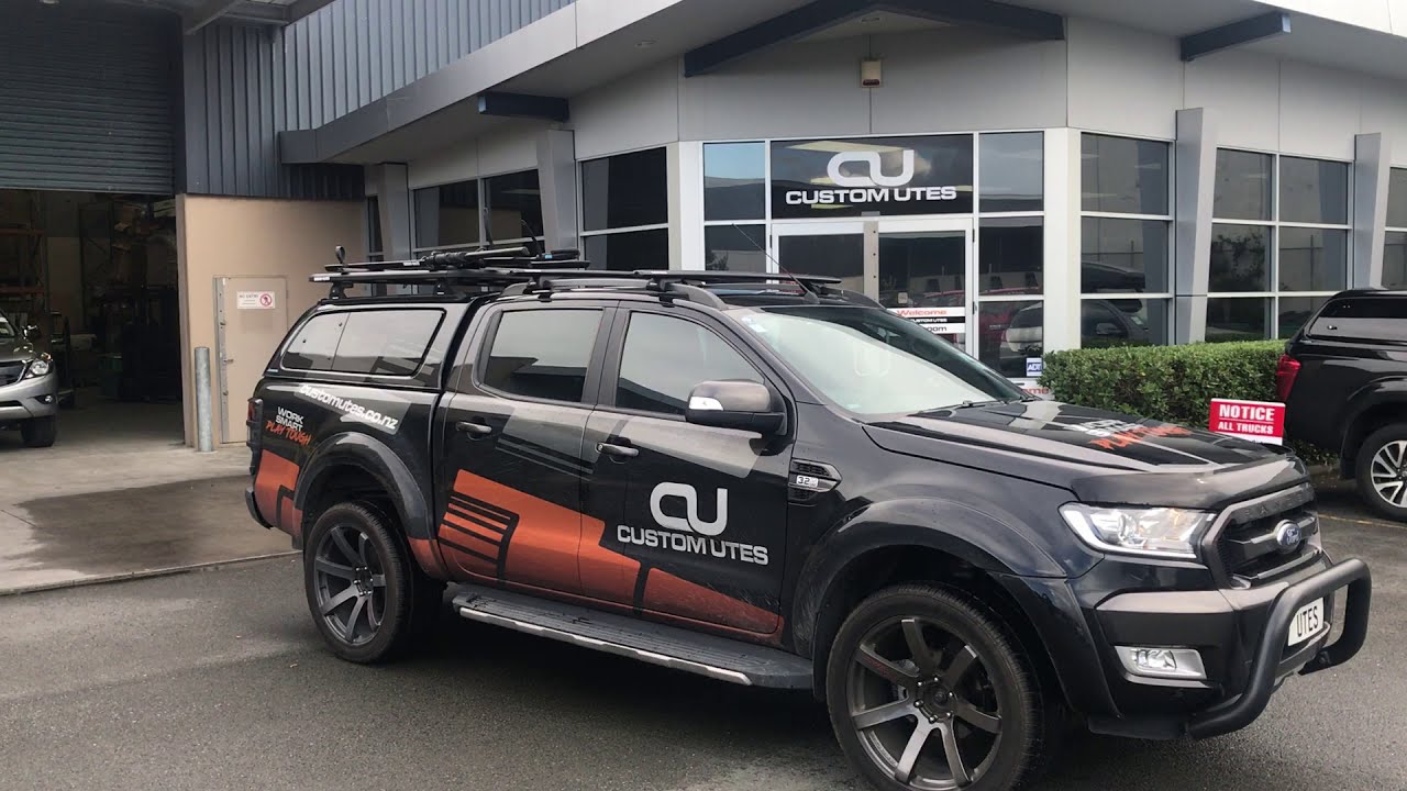 Ranger Wildtrak Aeroklas Stylish Canopy with Tray Walk Around || Custom Utes