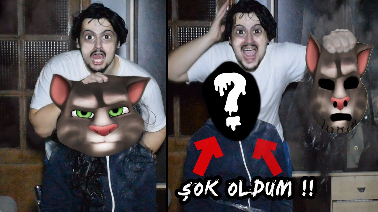 TOM'UN MASKESİNİ ÇIKARDIM! ŞOK OLUCAKSINIZ!! (My Talking Tom Friends)