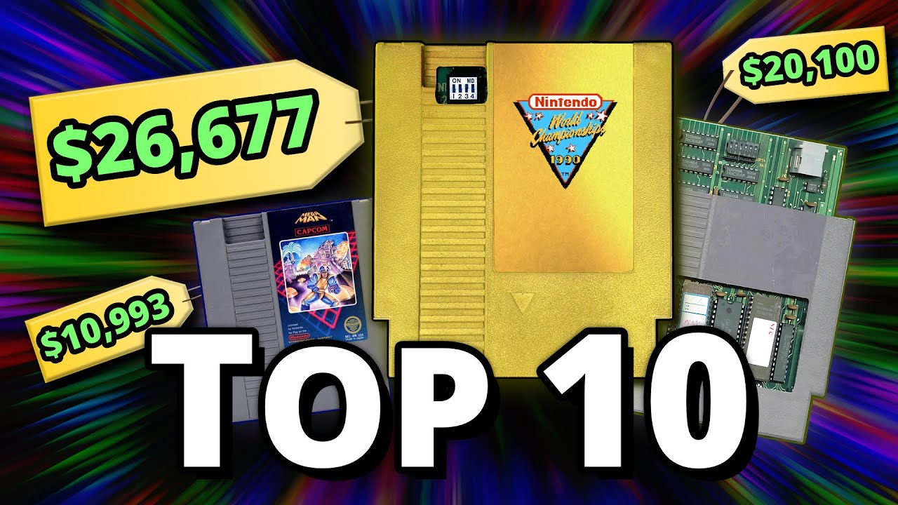 10 самых дорогих игр для NES!