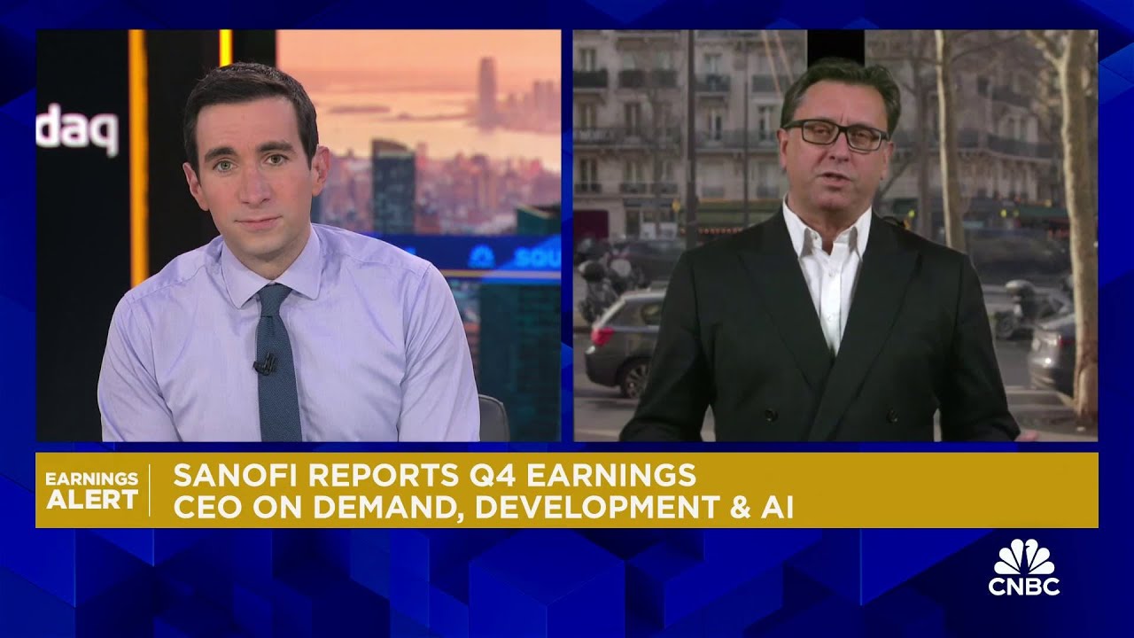 Sanofi CEO Paul Hudson on Q4 results: We've set ourselves up very well for 2025