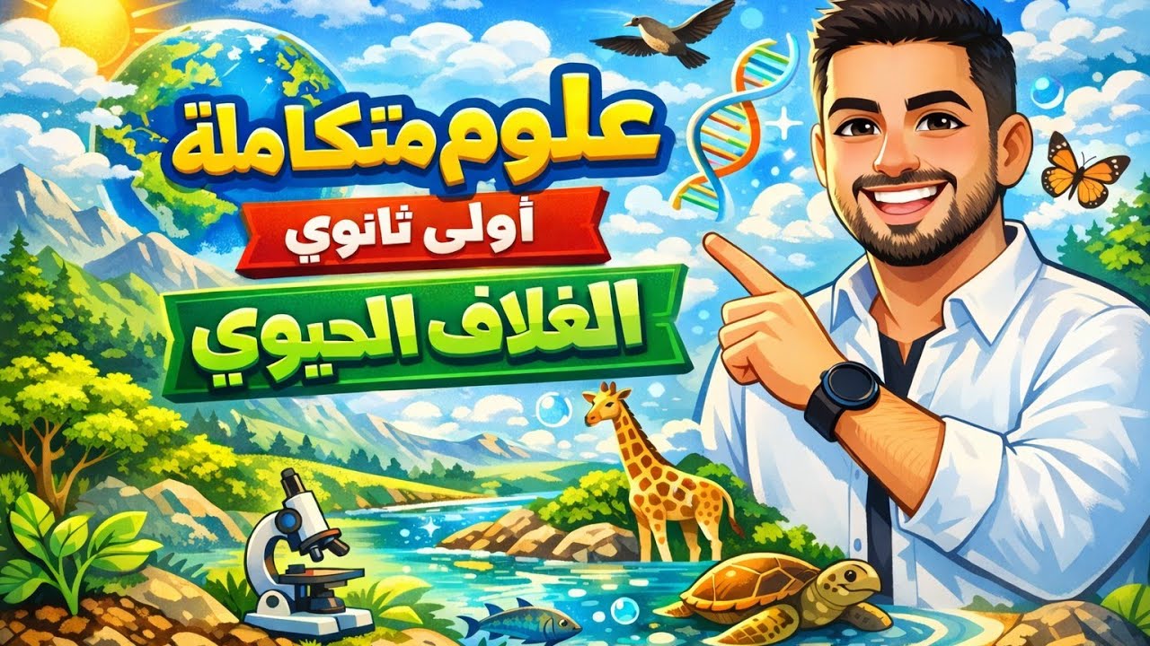 شرح درس الغلاف الحيوي واستقراره (الدرس الأول) علوم متكاملة أولى ثانوي 2026 | الترم الثاني