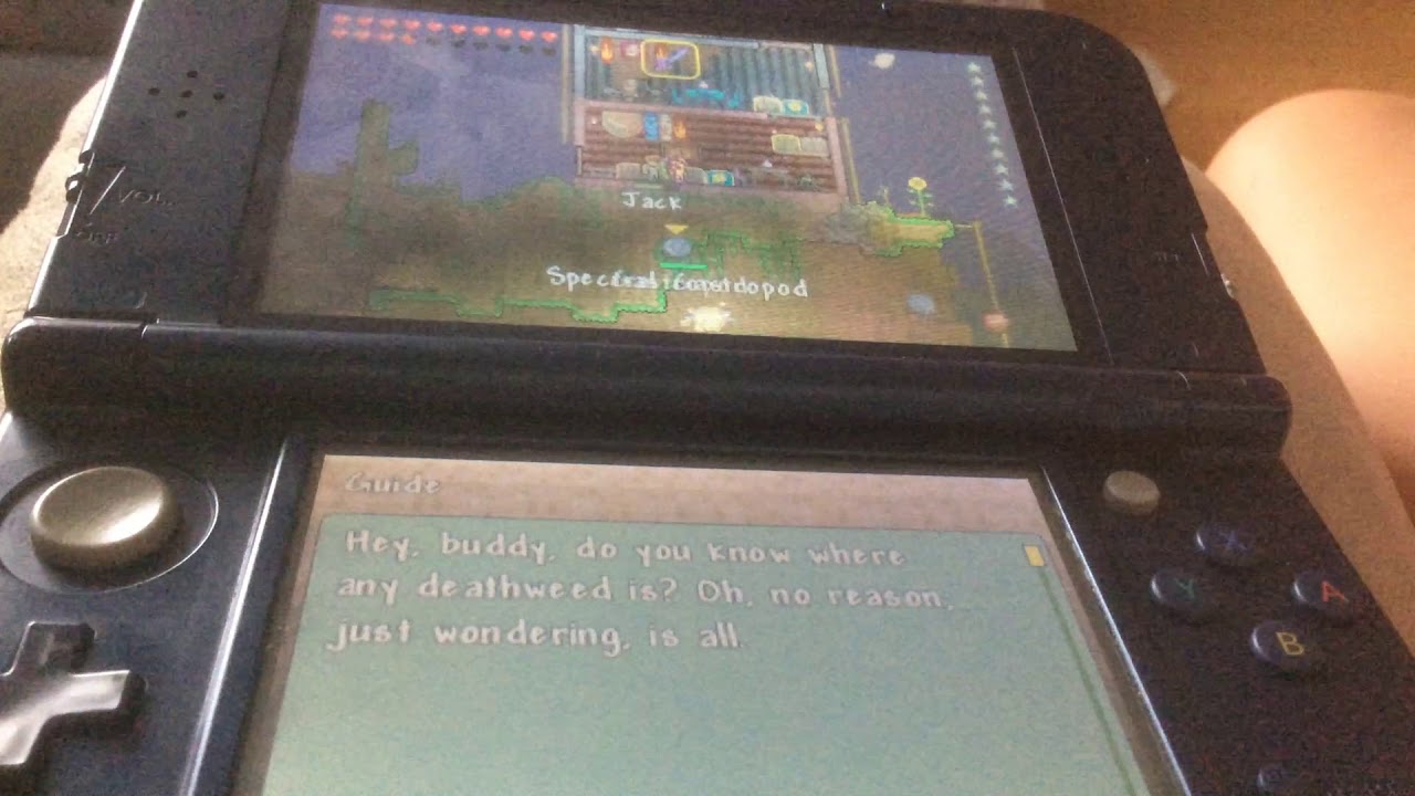 Guide really is in need of deathweed